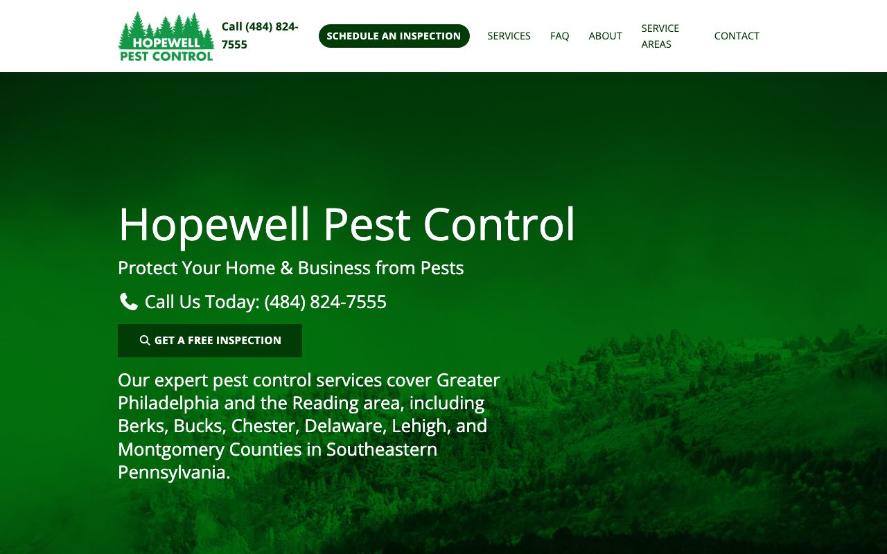 Hopewell Pest Control screenshot